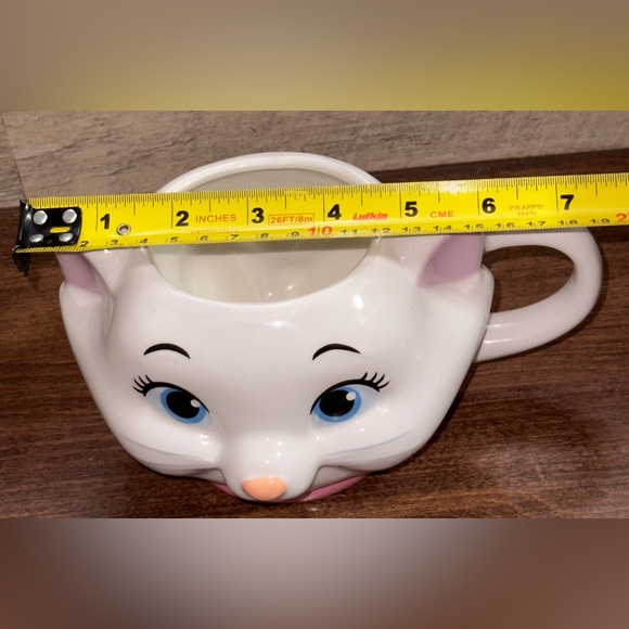 Super Cute Disney Aristocats Marie Face Ceramic 3D Sculpted Mug, 20oz - NEW - Picture 7 of 15